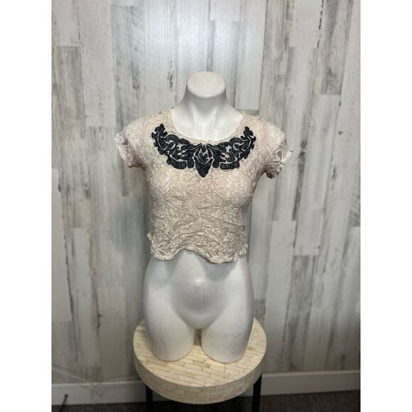Tan crop top - Picture 1 of 5